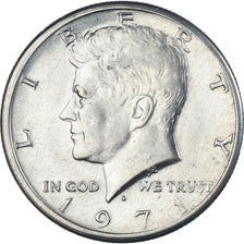 Coin, United States, Half Dollar, 1971, Philadelphia, EF(40-45), Copper-Nickel