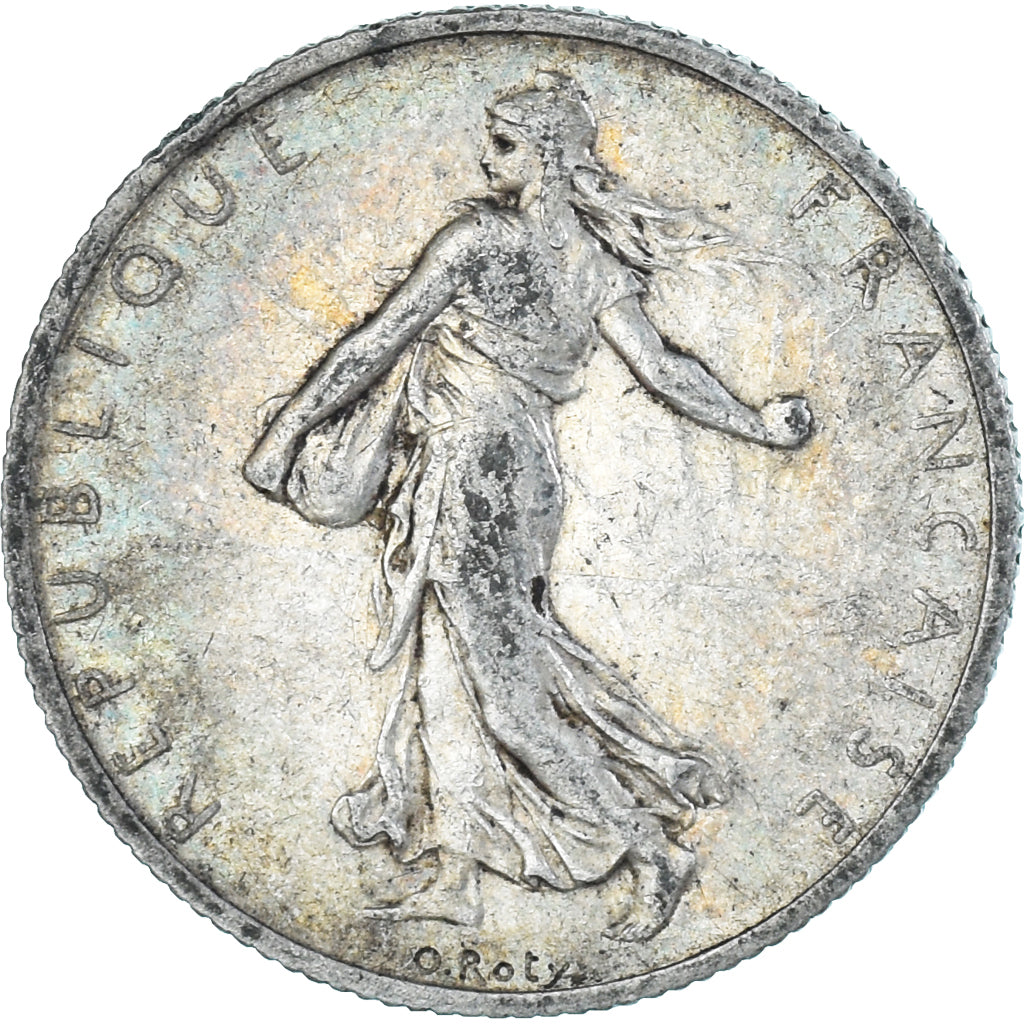 Monnaie, France, Semeuse, 2 Francs, 1901, Paris, TB, Argent, Gadoury:532
