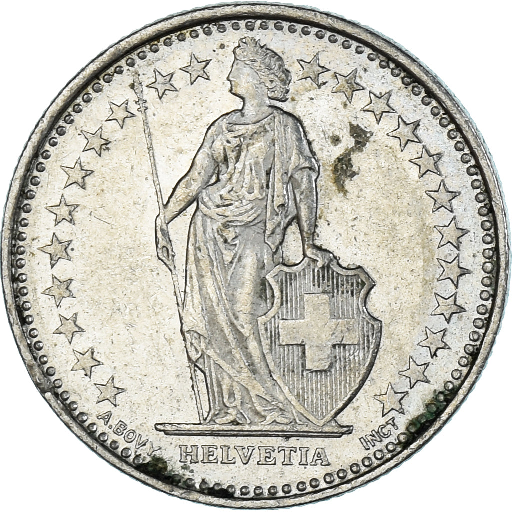 Moneta, Svizzera, 1/2 Franc, 2007