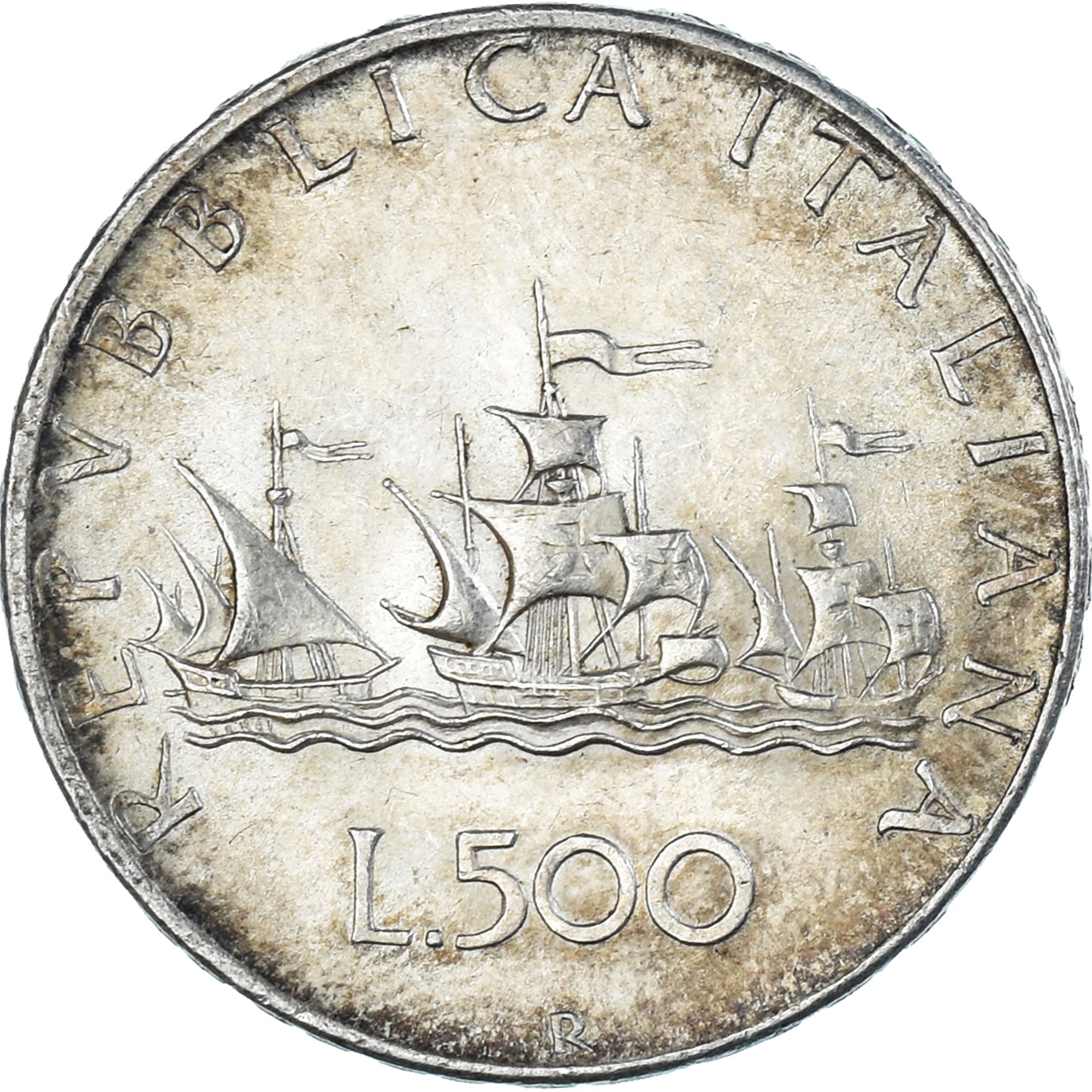 Coin, Italy, 500 Lire, 1958, Rome, AU(50-53), Silver, KM:98