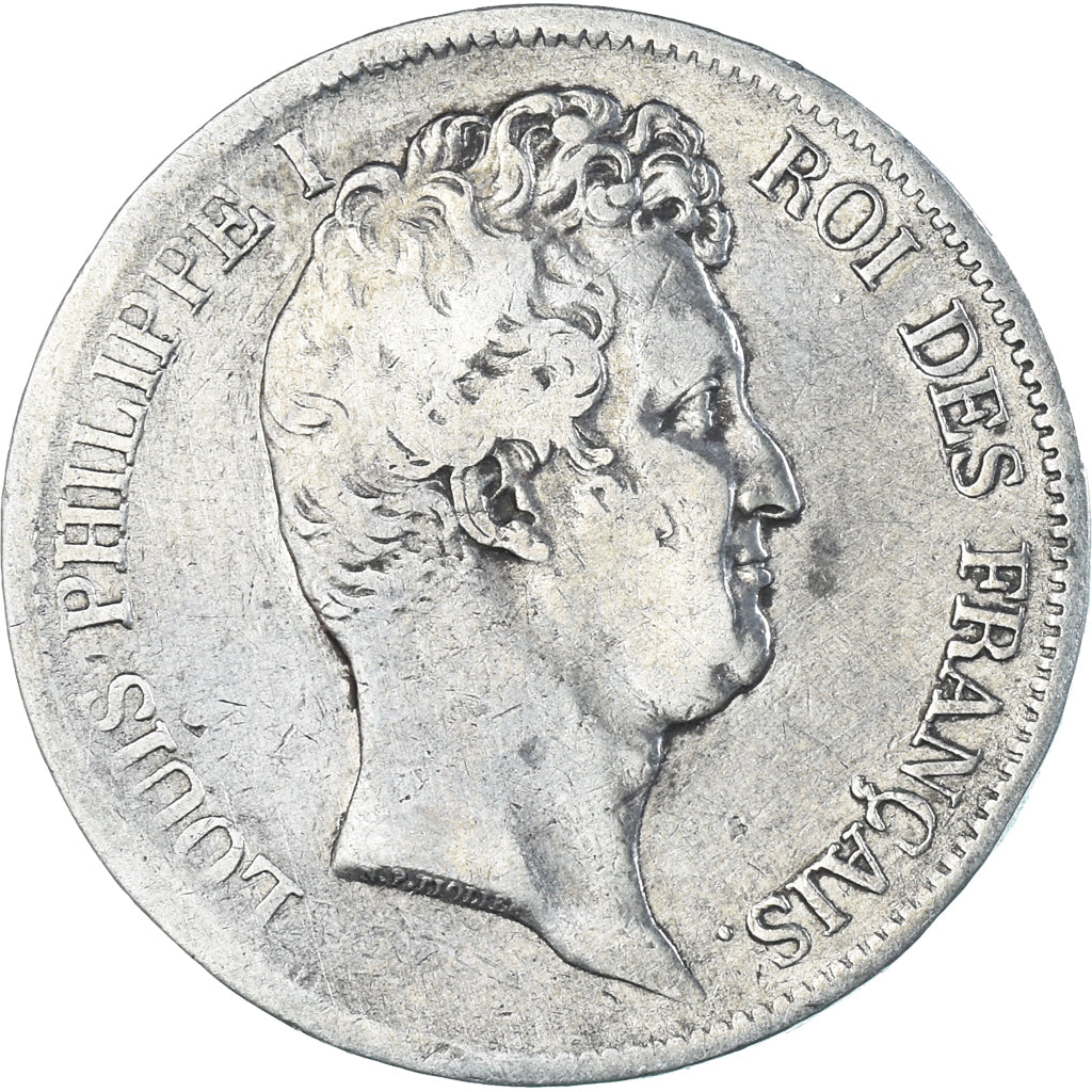 Coin, France, Louis-Philippe, 5 Francs, 1831, Marseille, VF(20-25), Silver