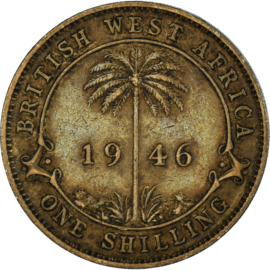Moneta, BRYTYJSKA AFRYKA ZACHODNIA, Shilling, 1946
