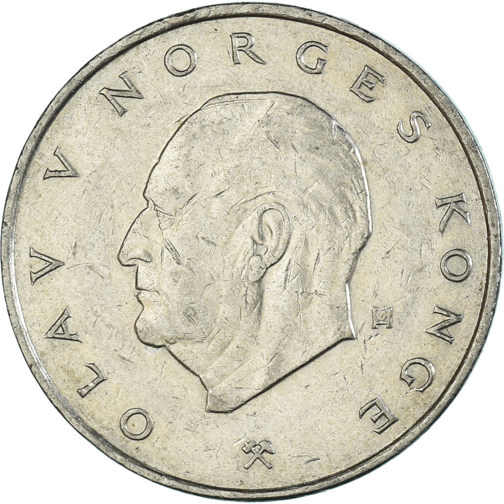 Monnaie, Norvège, 5 Kroner, 1983