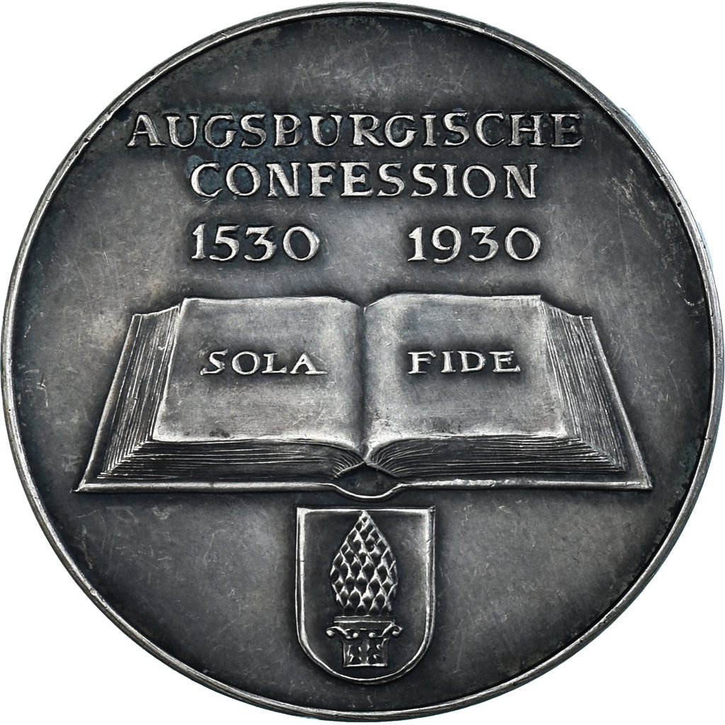 Germany, Medal, Martin Luther and Philipp Melanchthon, 400th Anniversary of the