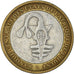 Moneda, Estados del África Occidental, 500 Francs, 2004