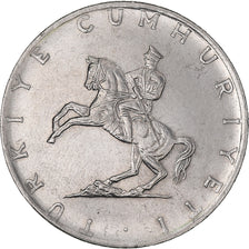Coin, Turkey, 5 Lira, 1974, AU(55-58), Stainless Steel, KM:905