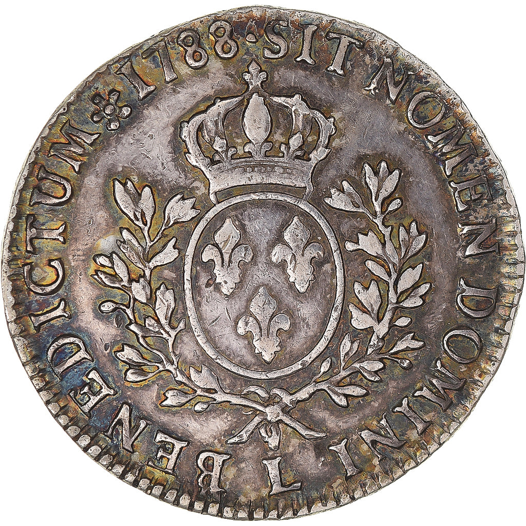 Moneda, Francia, Louis XVI, Écu aux branches d'olivier, Ecu, 1788, Bayonne