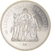 Coin, France, Hercule, 50 Francs, 1977, Paris, MS(65-70), Silver, KM:941.1