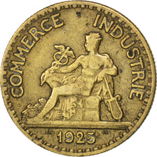 FRANCE, Chambre de commerce, 50 Centimes, 1925, KM #884, EF(40-45),...