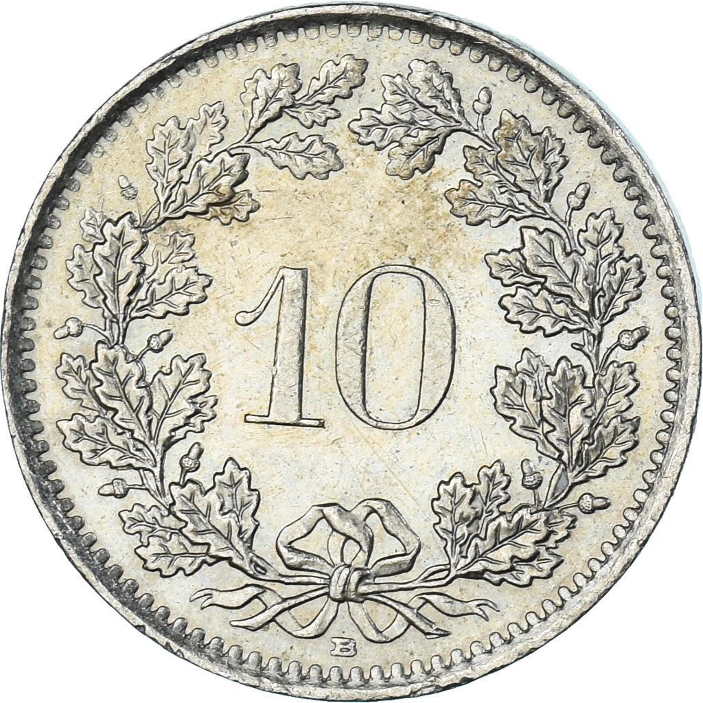 Münze, Schweiz, 10 Rappen, 2001