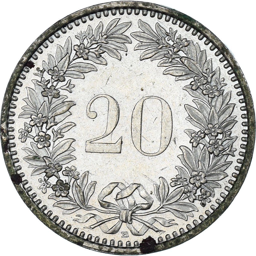 Monnaie, Suisse, 20 Rappen, 1997