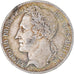 Moneda, Bélgica, Leopold I, 5 Francs, 1835, Brussels, BC+, Plata, KM:3.1