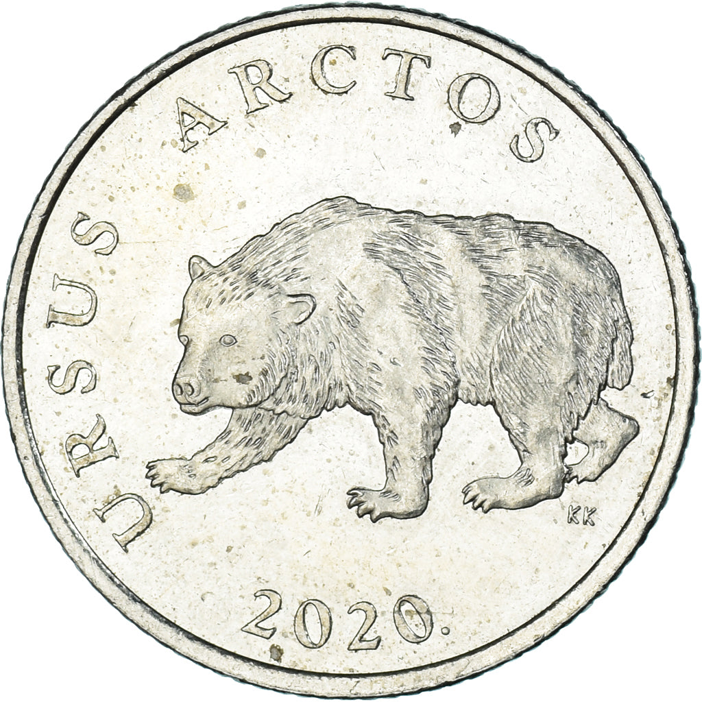 Monnaie, Croatie, 5 Kuna, 2020