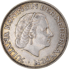 Monnaie, Pays-Bas, Juliana, 2-1/2 Gulden, 1959, TTB+, Argent, KM:185
