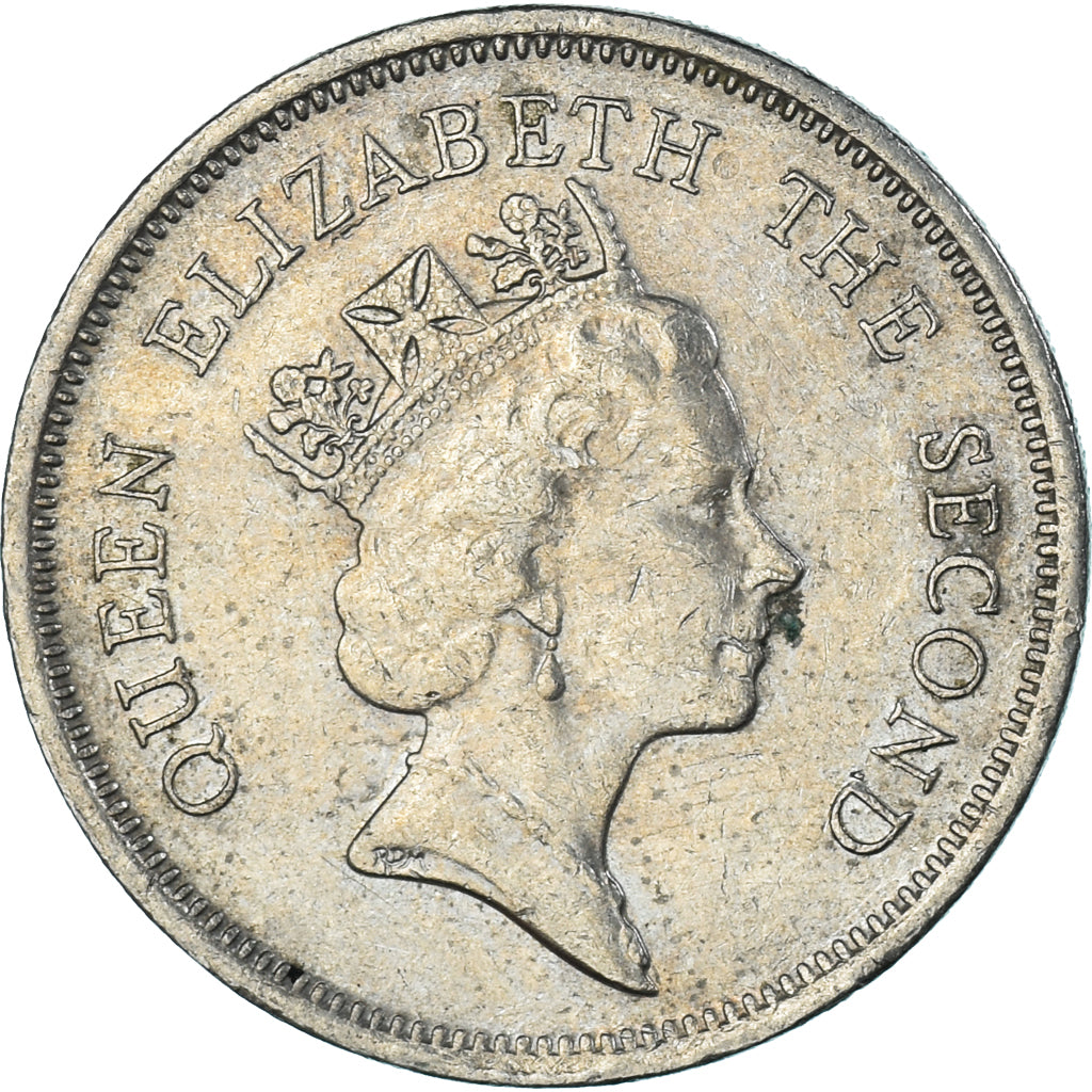 Moeda, Hong Kong, Dollar, 1990