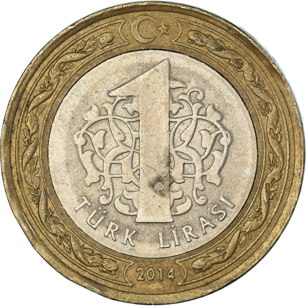 Moneta, Turchia, Lira, 2014
