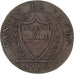 Moneta, CANTONI SVIZZERI, VAUD, Batzen-10 Rappen, 1816, Bern, BB, Biglione, KM:8
