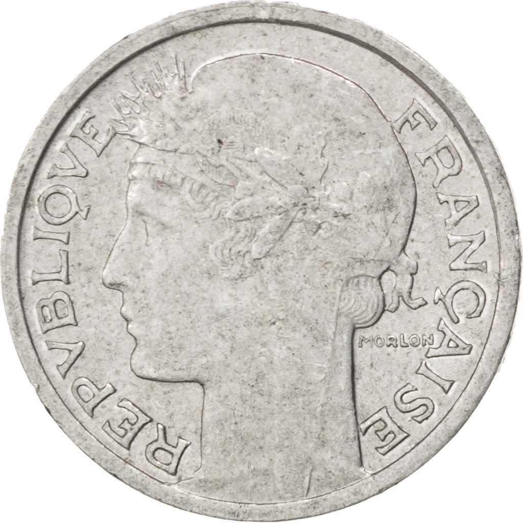 Francia, Morlon, 50 Centimes, 1945, Castelsarrasin, SPL-, Alluminio, KM:894.3...