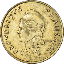 Coin, New Caledonia, 100 Francs, 2010