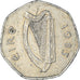Moneta, Irlandia, 50 Pence, 1983