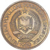 Moneda, Albania, 2 Leke, 1989, Rome, FDC, Cobre - níquel, KM:73