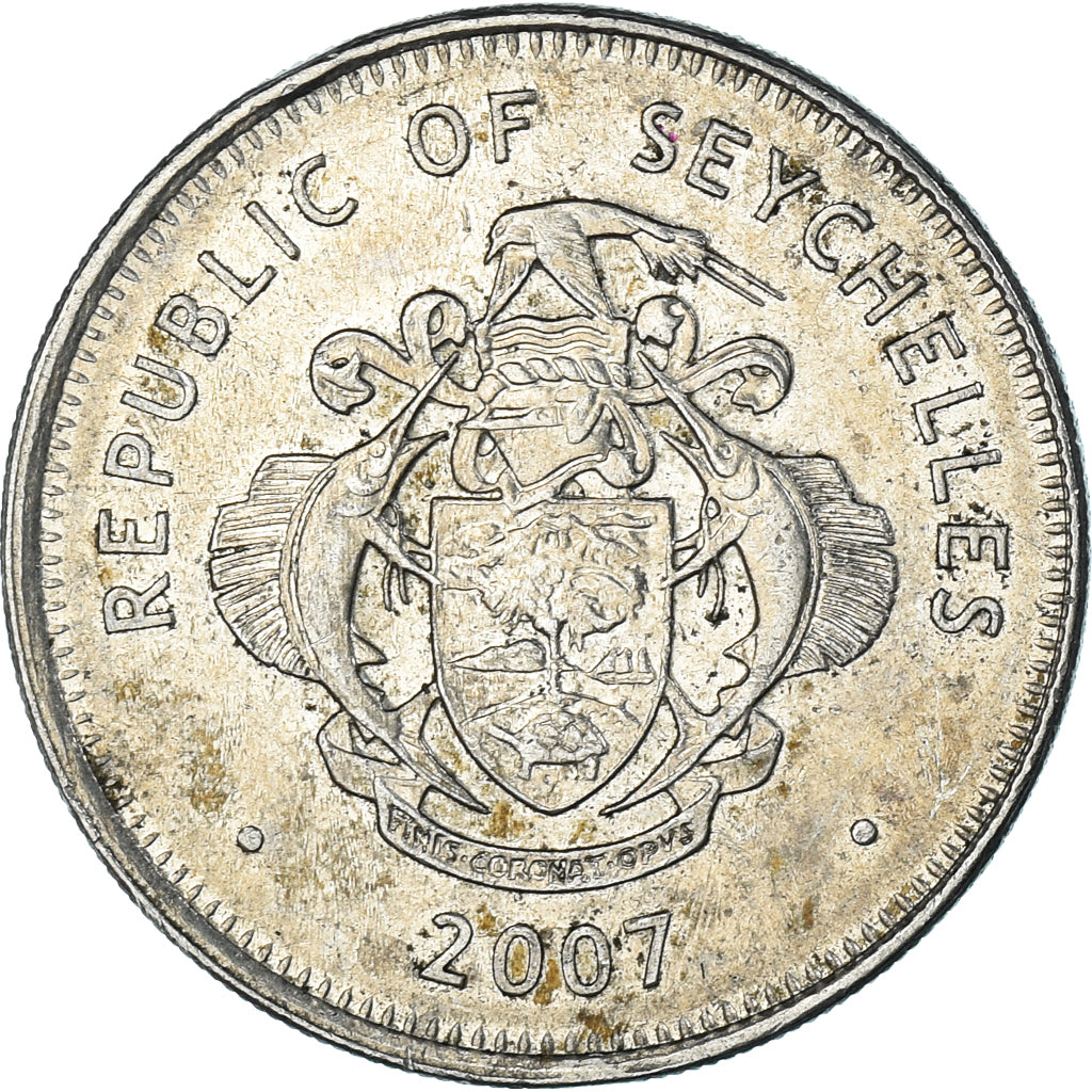 Moneda, Seychelles, Rupee, 2007