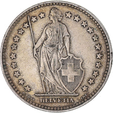 Coin, Switzerland, 2 Francs, 1931, Bern, EF(40-45), Silver, KM:21