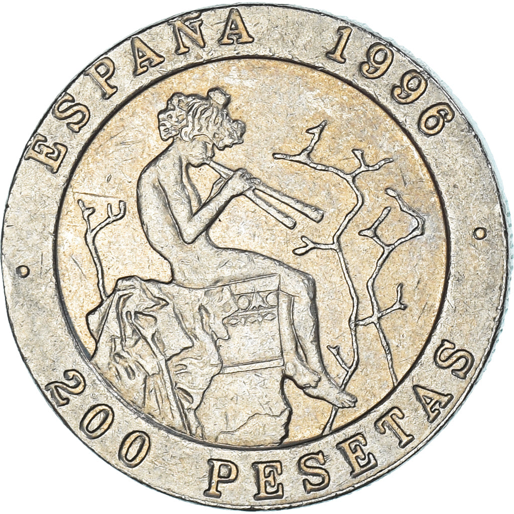 Moneda, España, 200 Pesetas, 1996