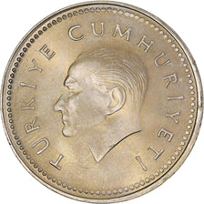 Coin, Turkey, 5000 Lira, 1992, MS(60-62), Nickel-Bronze, KM:1025