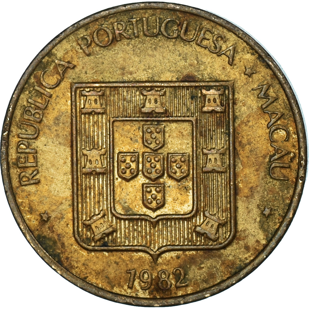 Moneda, Macao, 10 Avos, 1982