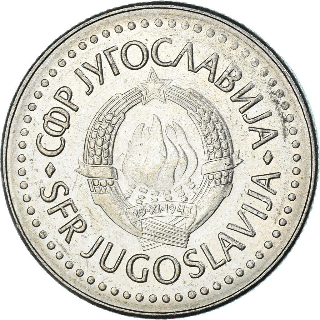 Moeda, Jugoslávia, 20 Dinara, 1986