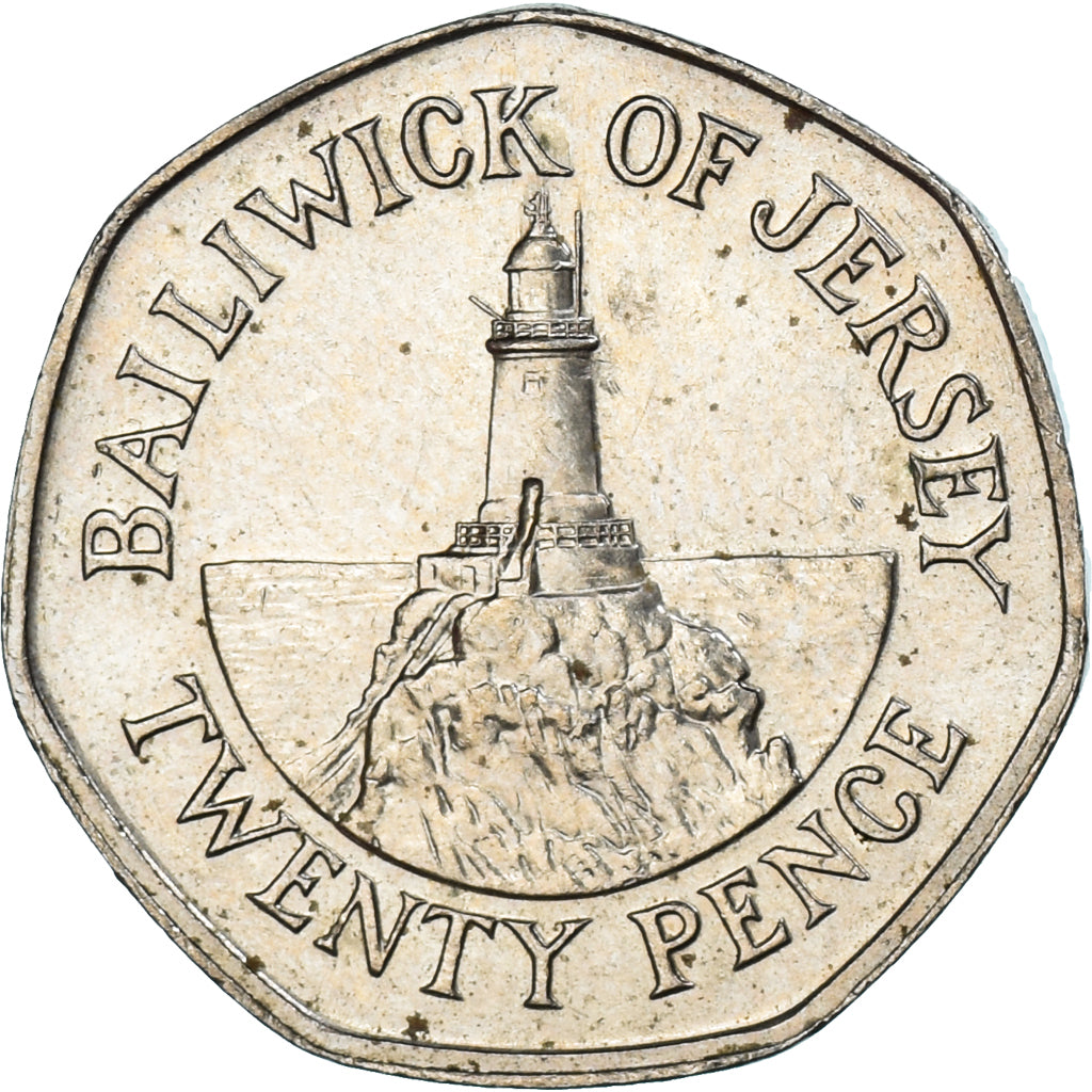 Monnaie, Jersey, 20 Pence, 1996