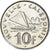 Munten, Nieuw -Caledonië, 10 Francs, 2010