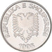 Moneda, Albania, 5 Lekë, 1995, Rome, SC, Níquel chapado en acero, KM:76