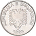 Coin, Albania, 5 Lekë, 1995, Rome, MS(63), Nickel plated steel, KM:76