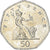 Moneta, Gran Bretagna, 50 Pence, 2000