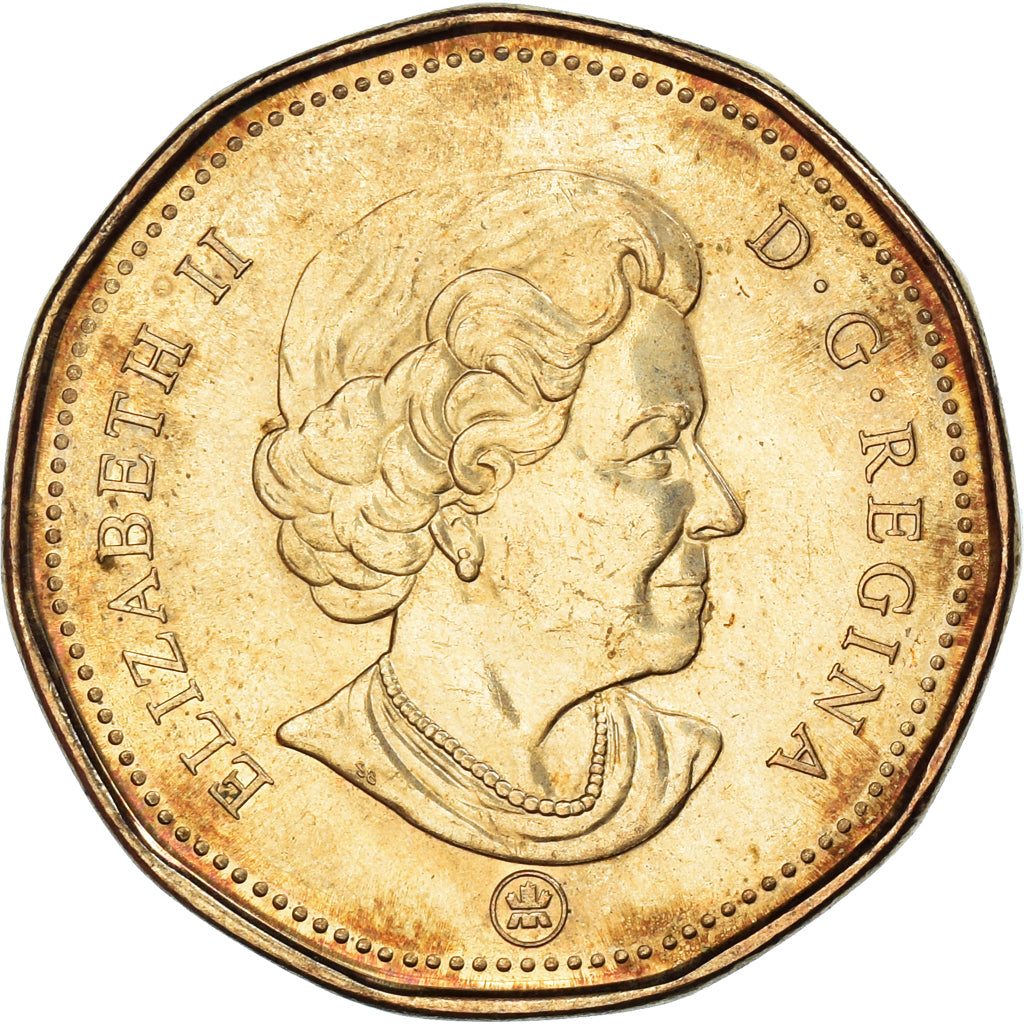 Coin, Canada, Dollar, 2007