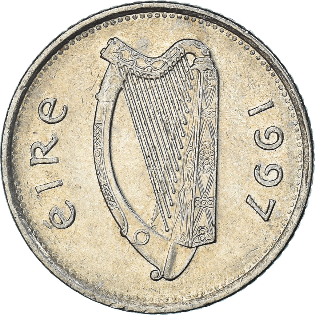 Coin, Ireland, 10 Pence, 1997