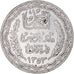 Moeda, Tunísia, Ahmad Pasha Bey, 10 Francs, 1934, Paris, EF(40-45), Prata