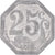 Munten, Frankrijk, La Rochelle, 25 Centimes, 1922, Société du Commerce, ZF