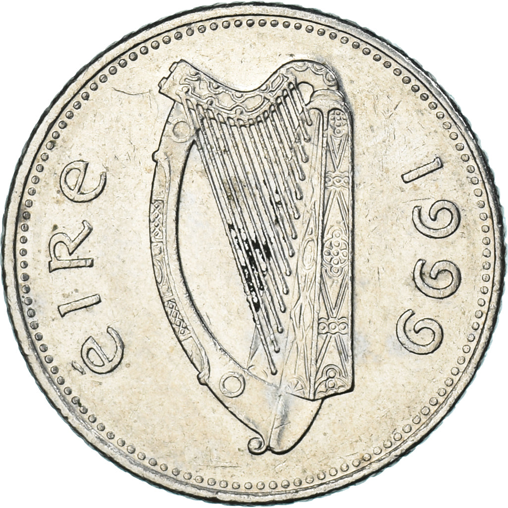 Coin, Ireland, 10 Pence, 1999