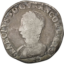 Francia, Teston, 1562, Bayonne, B+, Argento, Sombart:4610