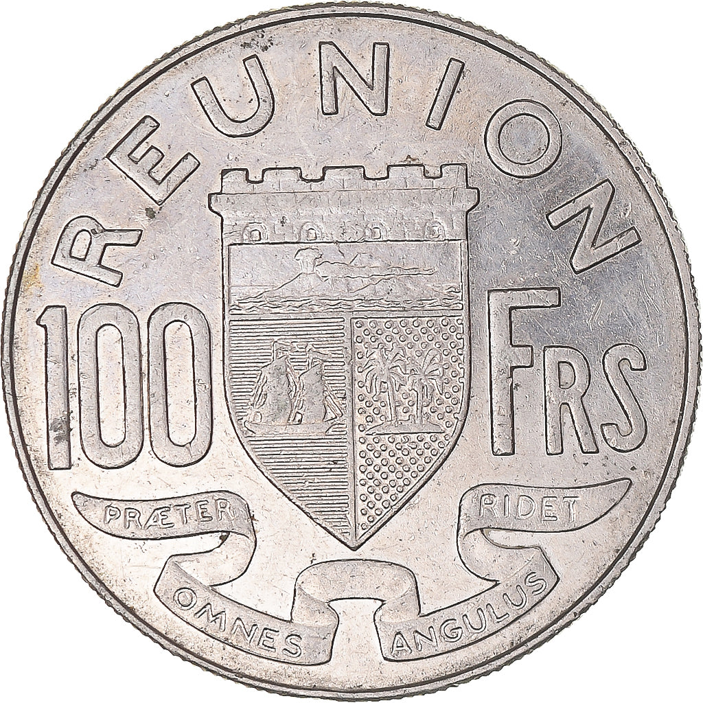 Coin, Réunion, 100 Francs, 1964, Paris, EF(40-45), Nickel, KM:13