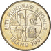 Moneta, Islanda, 100 Kronur, 2001