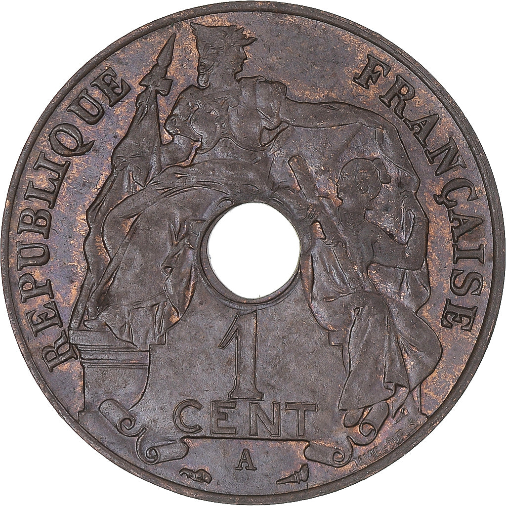 Coin, FRENCH INDO-CHINA, Cent, 1926, Paris, EF(40-45), Bronze, KM:12.1