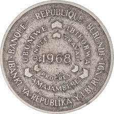 Monnaie, Burundi, 10 Francs, 1968, TTB, Cupro-nickel, KM:17