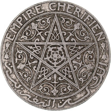 Monnaie, Maroc, Yusuf, Franc, 1921, bi-Bariz, Paris, TTB, Nickel, KM:36.1