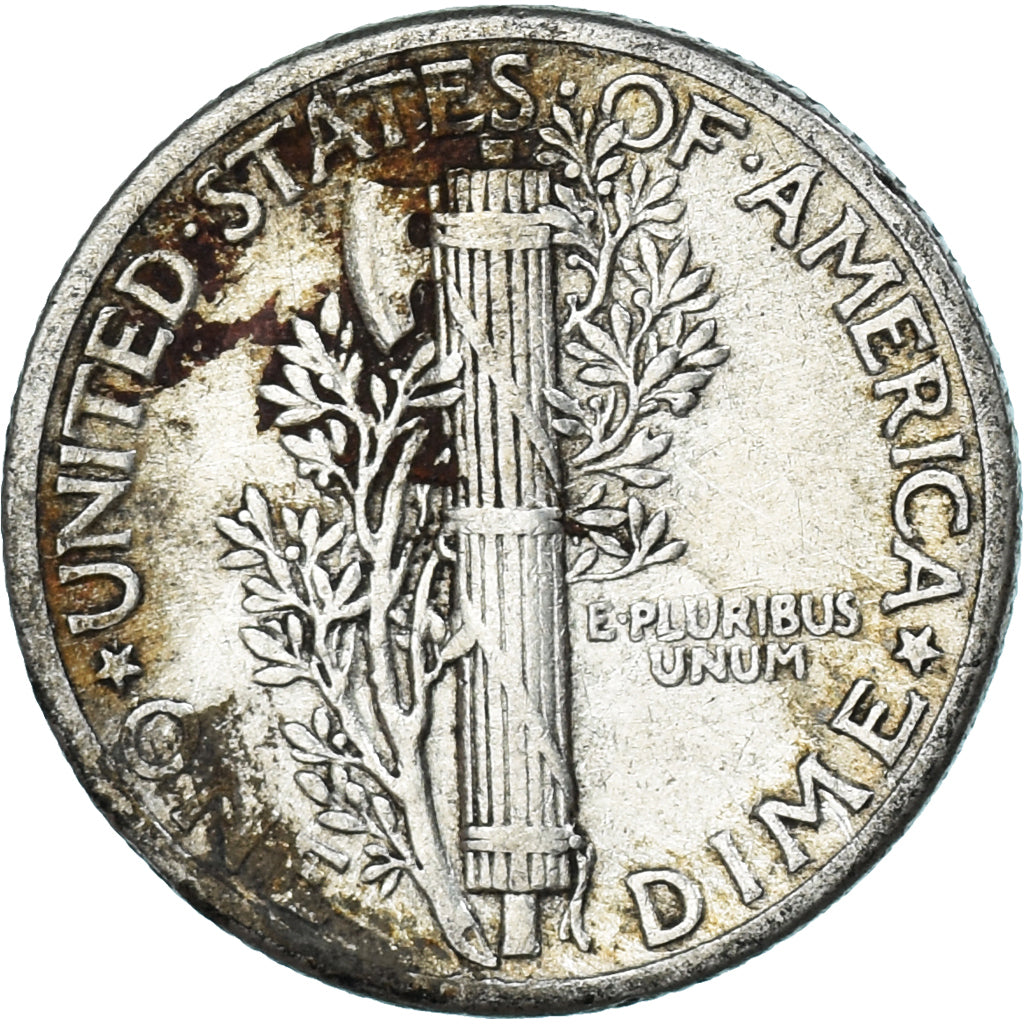 Moeda, Estados Unidos da América, Dime, 1940