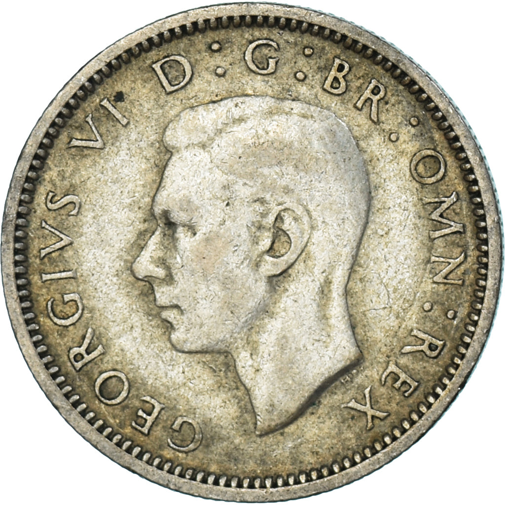 Moneta, Wielka Brytania, 6 Pence, 1944