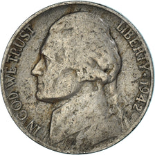 Munten, Verenigde Staten, 5 Cents, 1942